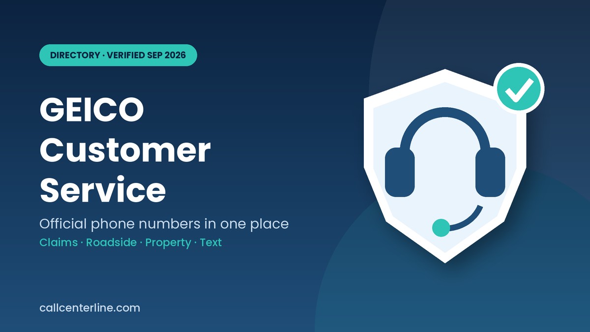 GEICO customer service phone numbers