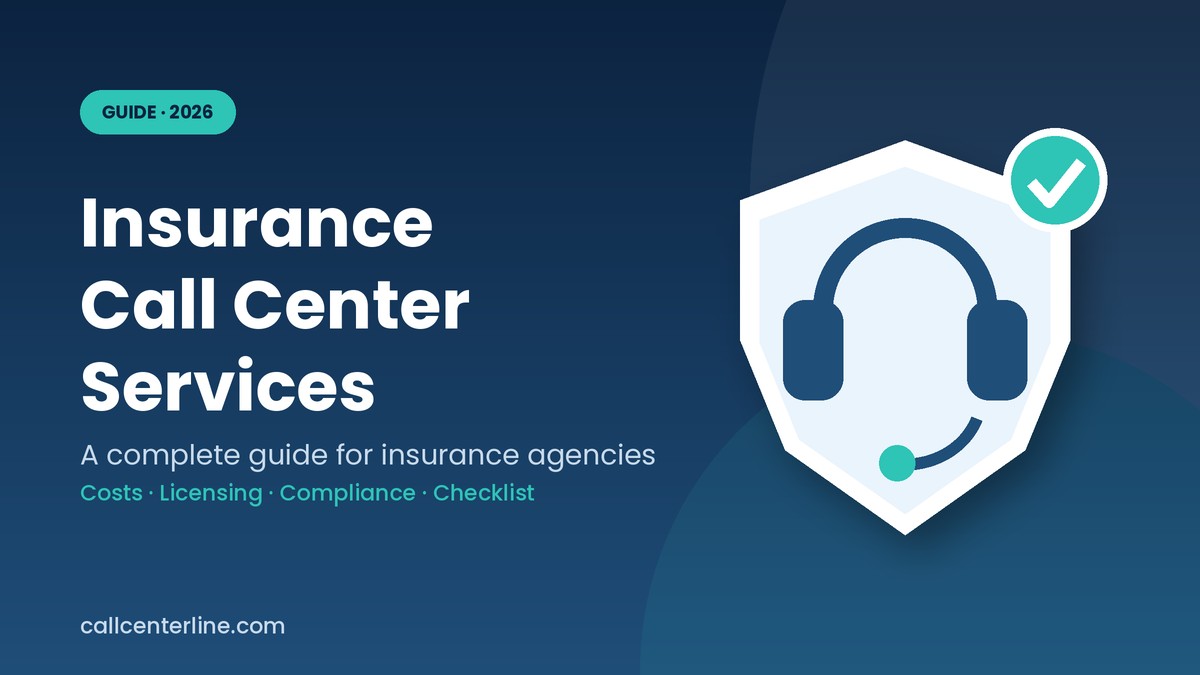 Insurance call center services guide for insurance agencies